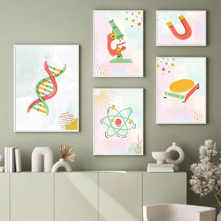 Science Nursery - Science Biological Cell Microscope DNA Nursery
