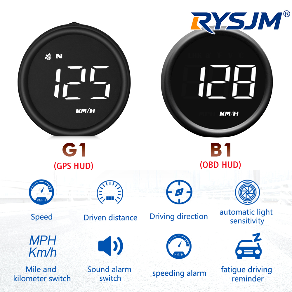 G1 GPS HUD & B1 OBD2 On-board  - Anemometer Wind Speed review and price