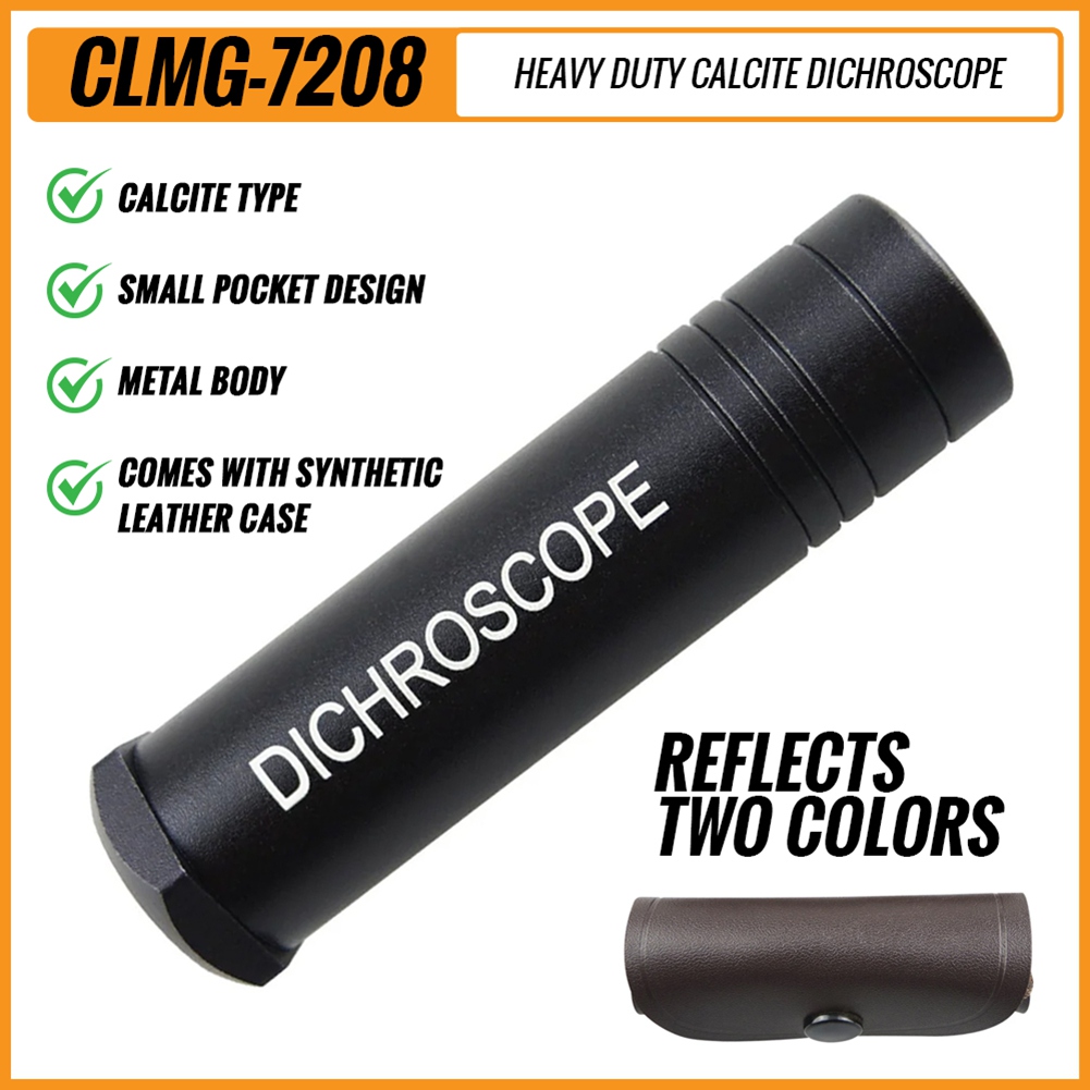ABFKW Gemstone Calcite Dichros - Spectroscope Handheld review and price