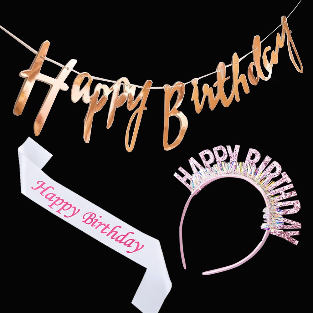 Happy Birthay Set Headband Sac - Science Of Happiness review and price