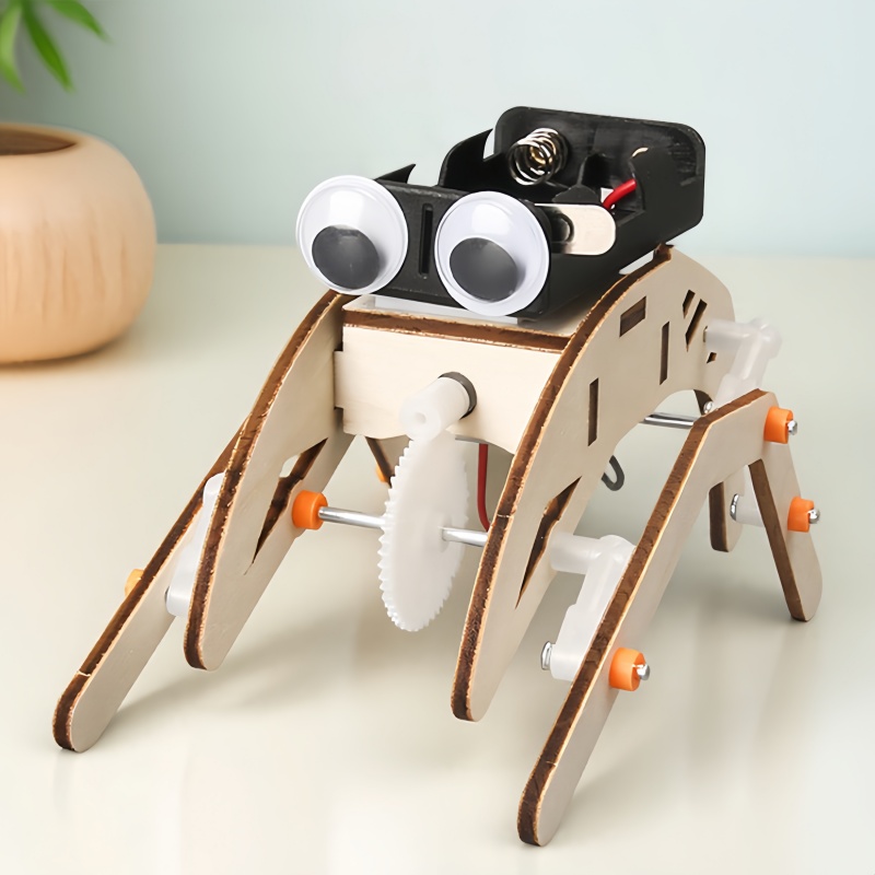 Diy Handmade Walking Spider Ro - Science Robotics review and price