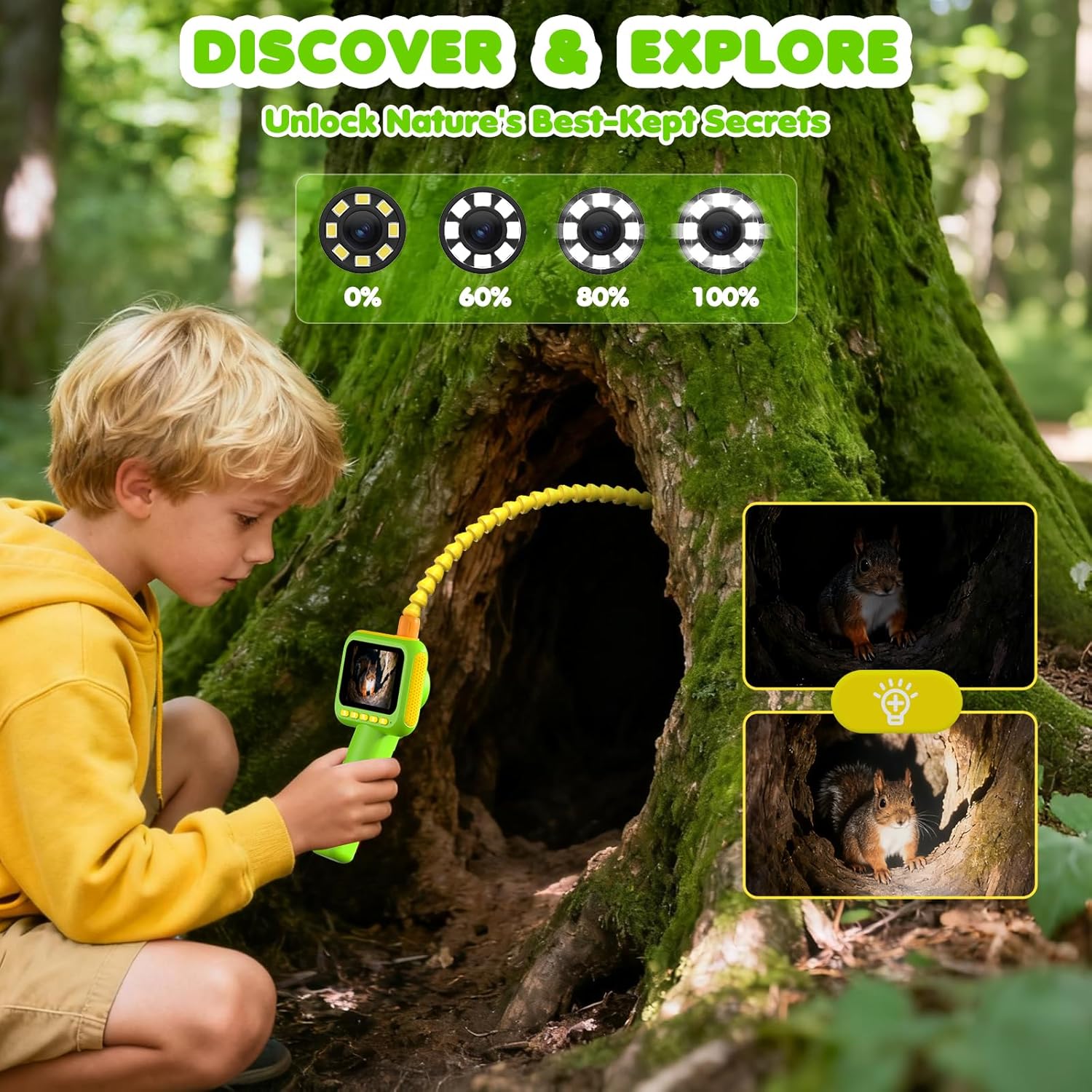 Endoscope for Kids, Borescope  - Science Kit review and price