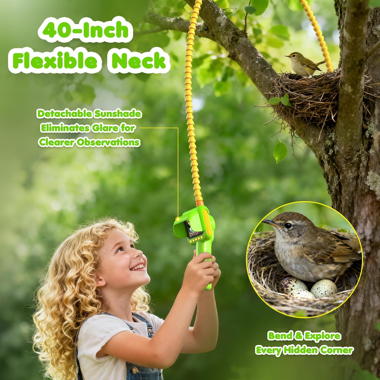 Endoscope for Kids, Borescope  - Science Kit review and price