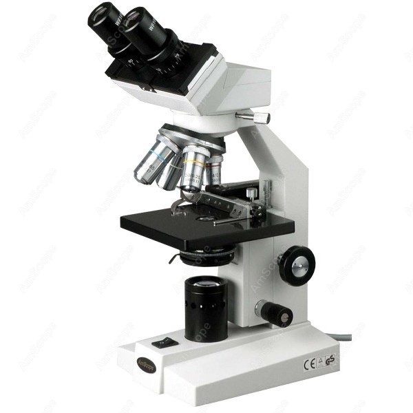 AmScope B100 Series Biological - Amscope Microscope Compound 40X-1000X review and price