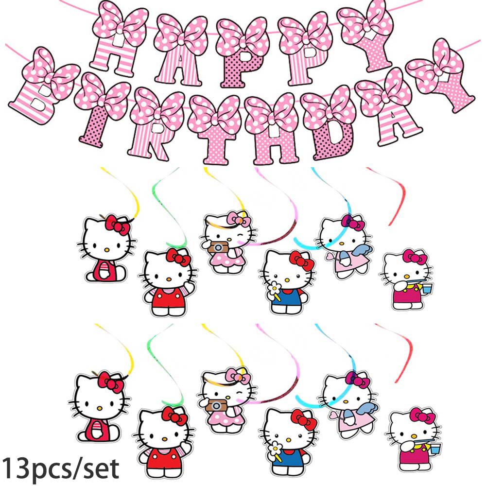 7/13pcs/set Sanrio Hello Kitty - Science Of Happiness review and price